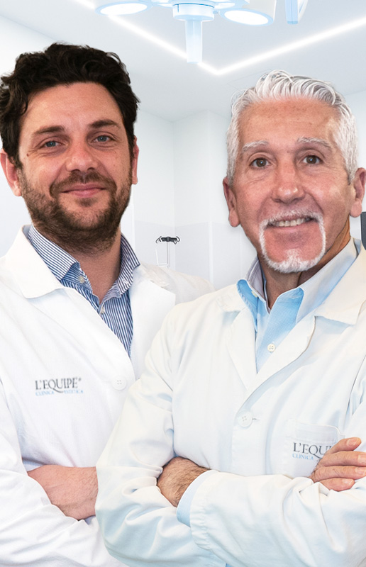 IL TEAM MEDICO I NOSTRI MEDICI CHIRURGHI <span style="color:#3d93d0;">SPECIALISTI</span> IN  <span style="color:#d43637;">LIPOSUZIONE LASER</span>